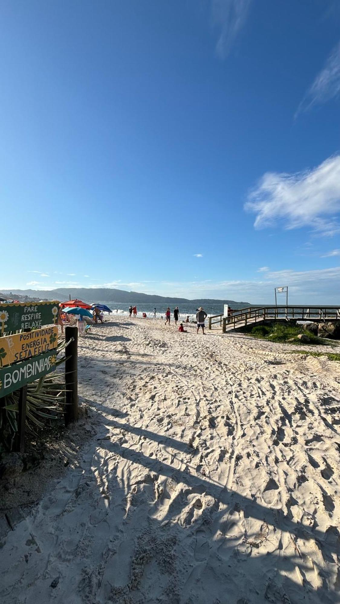 Apto Em Condominio No Centro De Bombinhas, Proximo Da Praia المظهر الخارجي الصورة